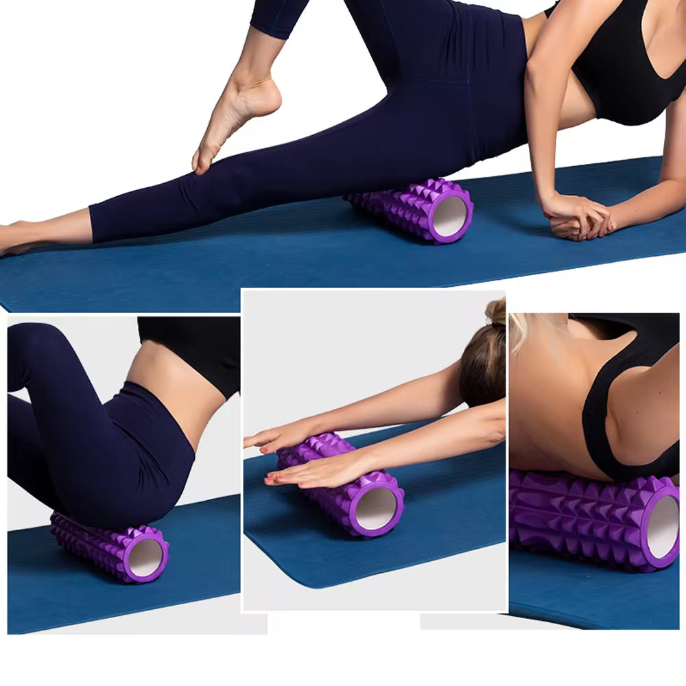26cm Foam Roller for Yoga and Pilates - Gym Fitness Equipment for Back Massage and Home Workouts