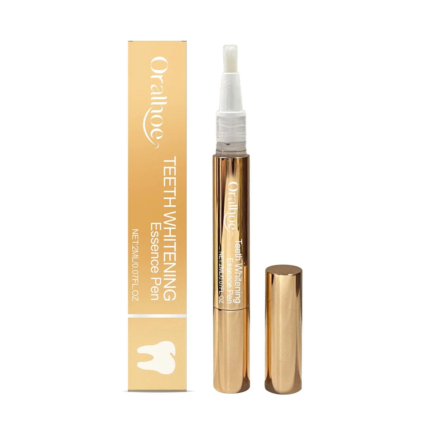 Teeth Whitening Essence Pen for Plaque and Tartar Removal, Dental Hygiene Maintenance, and Fresh Breath Preservation
