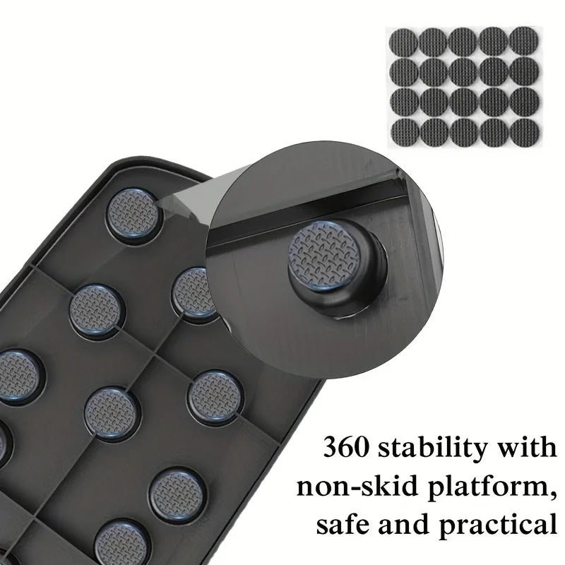 Portable Multifunctional Push-Up Board Set - Foldable Fitness Equipment for Comprehensive Chest, Abdomen, Arms, and Back Training