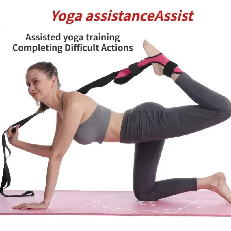 Yoga Leg Stretching and Flexibility Band for Rehabilitation and Foot Care