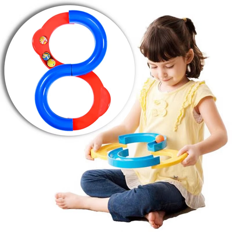 Montessori-Inspired Motion Ball Track: Patience Development Toy for Children - Ideal Birthday Gift