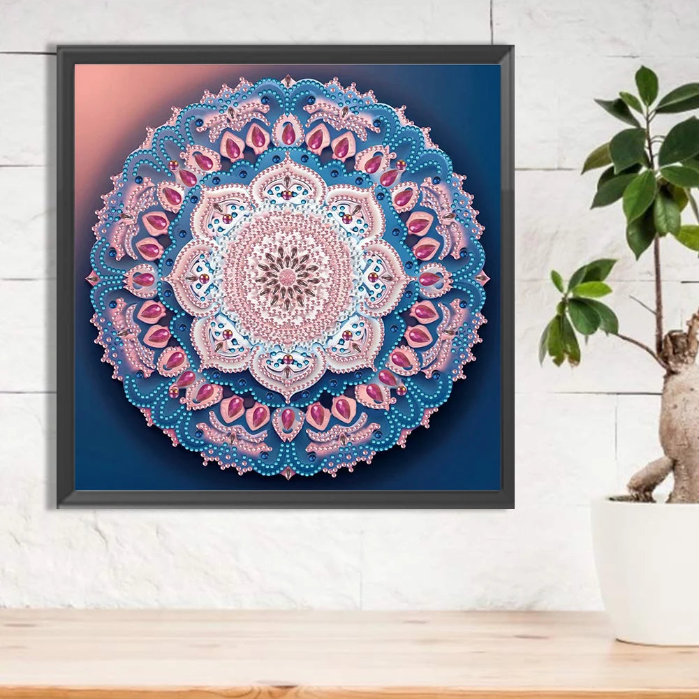 NEW Mandara 5D DIY Partial Special Shaped Drill Diamond Painting Kit Diamond Mosaic Rhinestone Home Wall Decoration