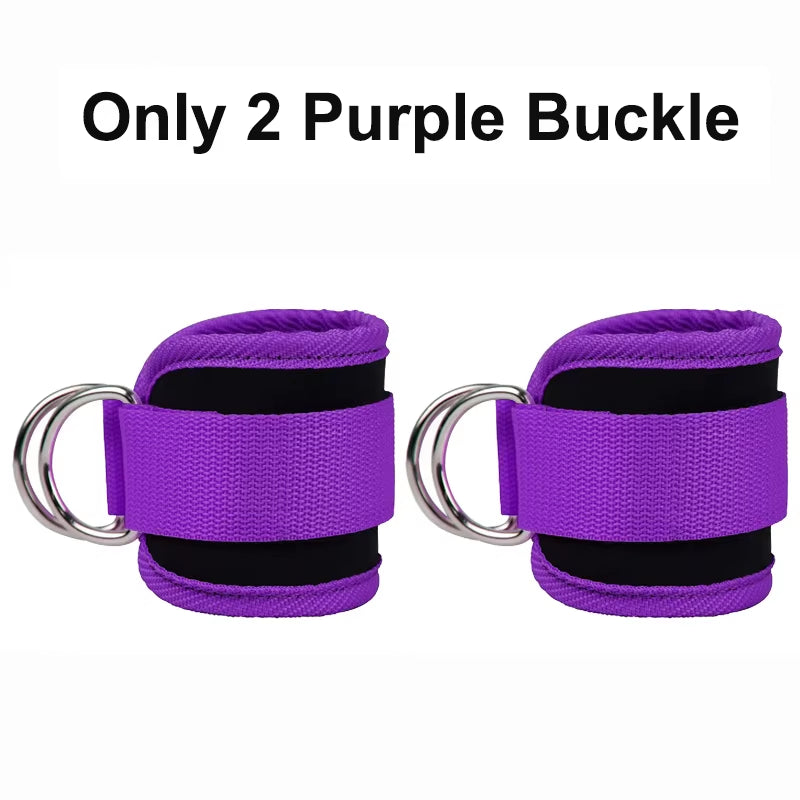 Professional Resistance Band Set with Ankle Straps for Fitness and Yoga - Elastic Exercise Equipment for Men and Women