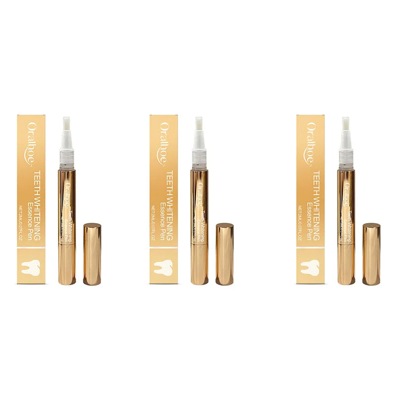 Teeth Whitening Essence Pen for Plaque and Tartar Removal, Dental Hygiene Maintenance, and Fresh Breath Preservation
