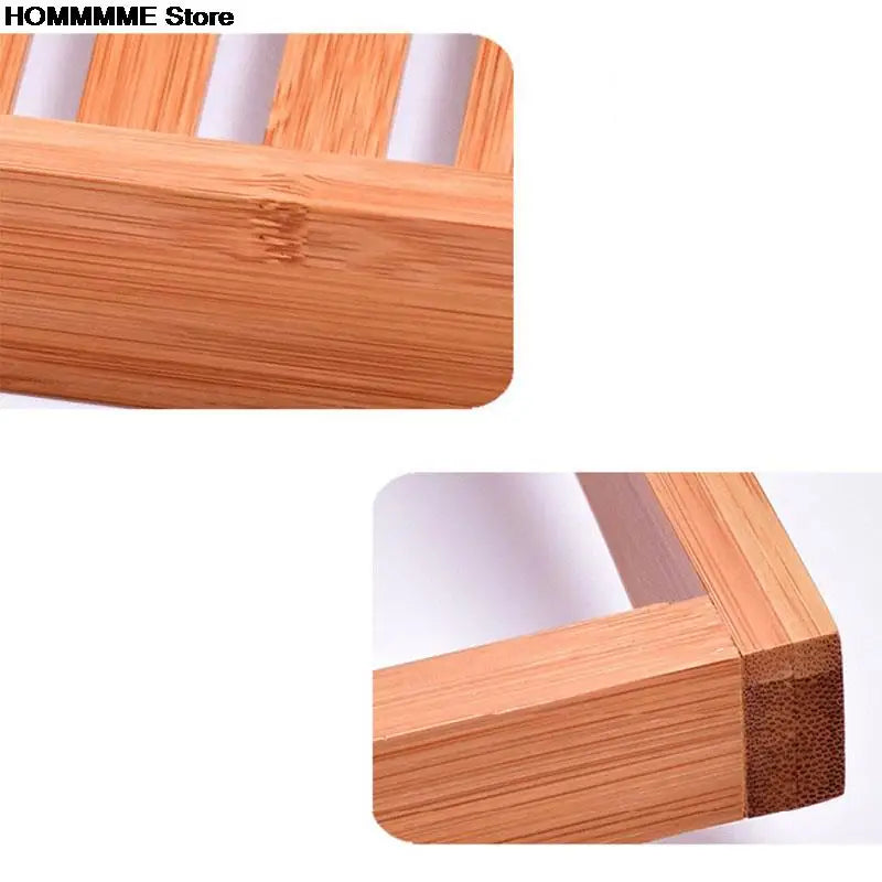 Bamboo Multi-Functional Anti-Skid Bathtub Shelf and Spa Tray