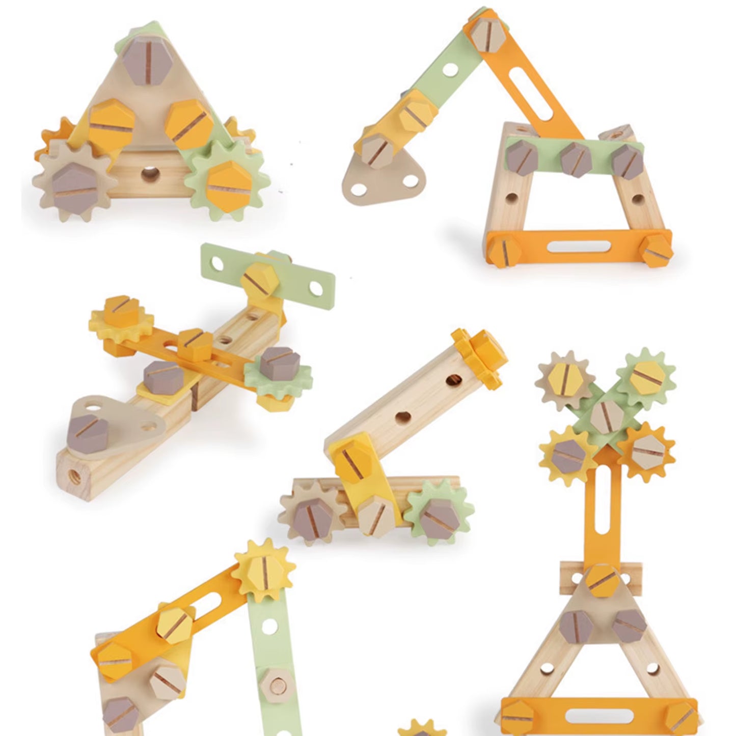 Multifunctional Wooden Tool Bench Play Set for Children Aged 3-5 - Ideal DIY Repair Kit for Boys and Girls