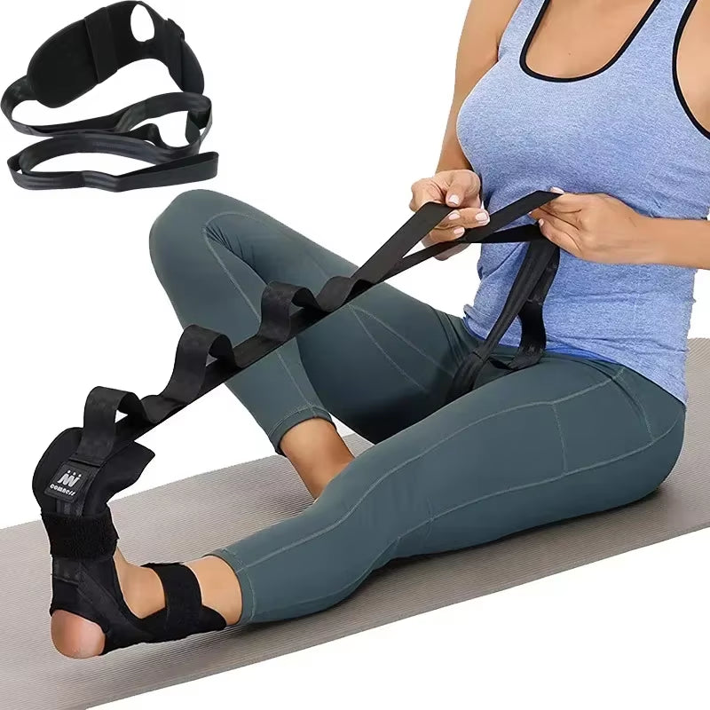 Yoga Leg Stretching and Flexibility Band for Rehabilitation and Foot Care