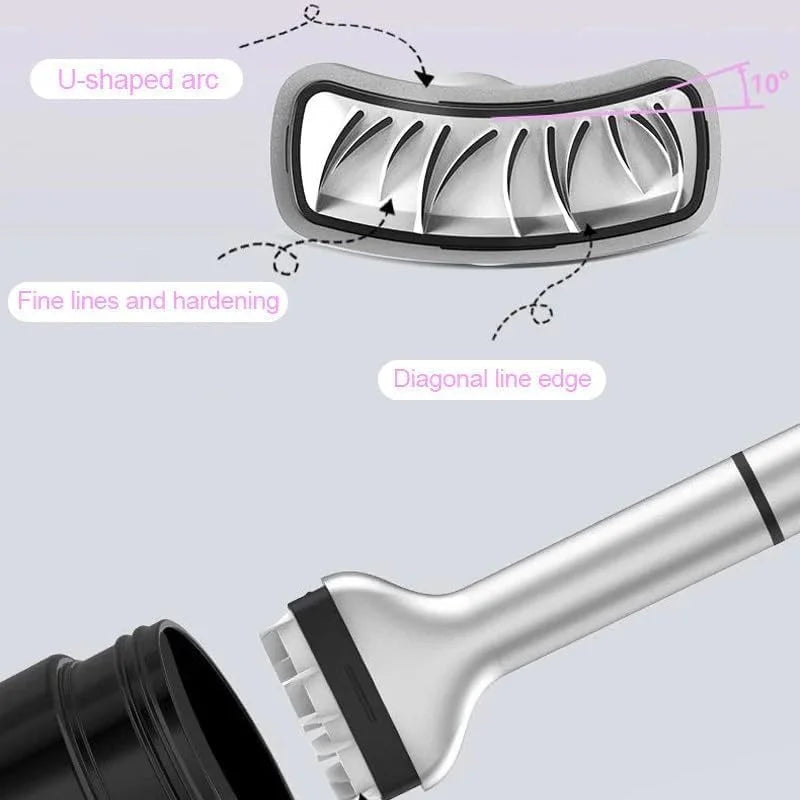 2-in-1 Waterproof and Sweatproof Lower Lash Stamp with Reusable Eyelash Stamp and Individual Liquid Eyeliner Set