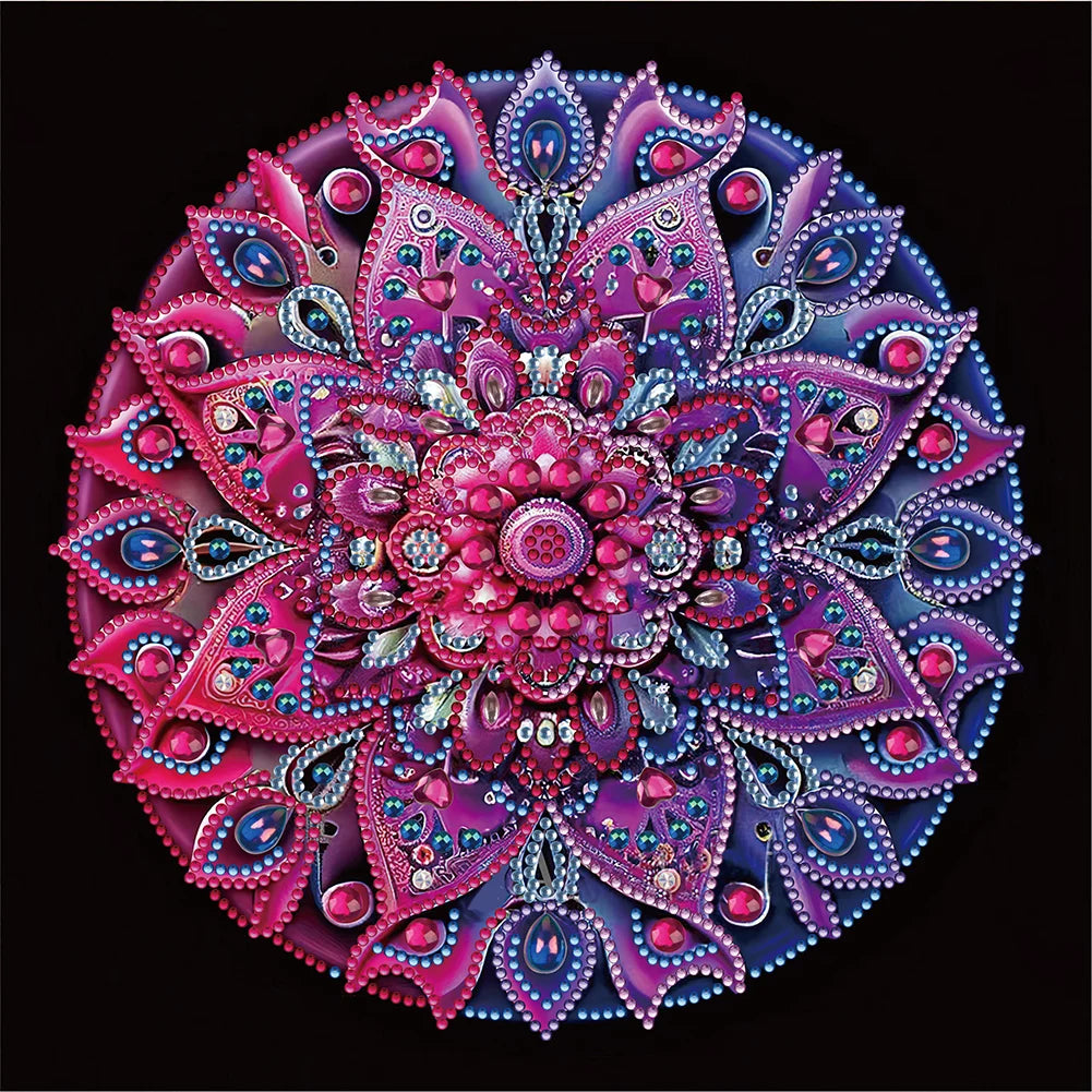 NEW Mandara 5D DIY Partial Special Shaped Drill Diamond Painting Kit Diamond Mosaic Rhinestone Home Wall Decoration