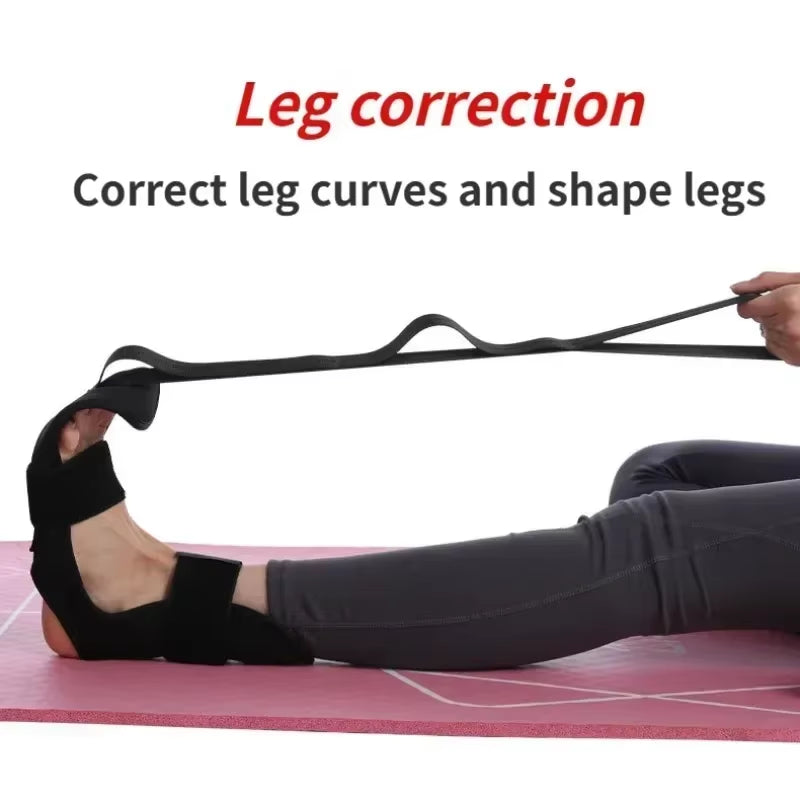 Yoga Leg Stretching and Flexibility Band for Rehabilitation and Foot Care
