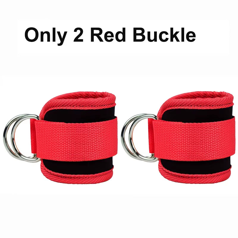 Professional Resistance Band Set with Ankle Straps for Fitness and Yoga - Elastic Exercise Equipment for Men and Women