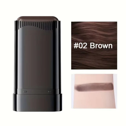 Hair Color Touch-Up Stick - Temporary Coverage for Gray Roots, Available in 3 Shades, Plant-Based Formula