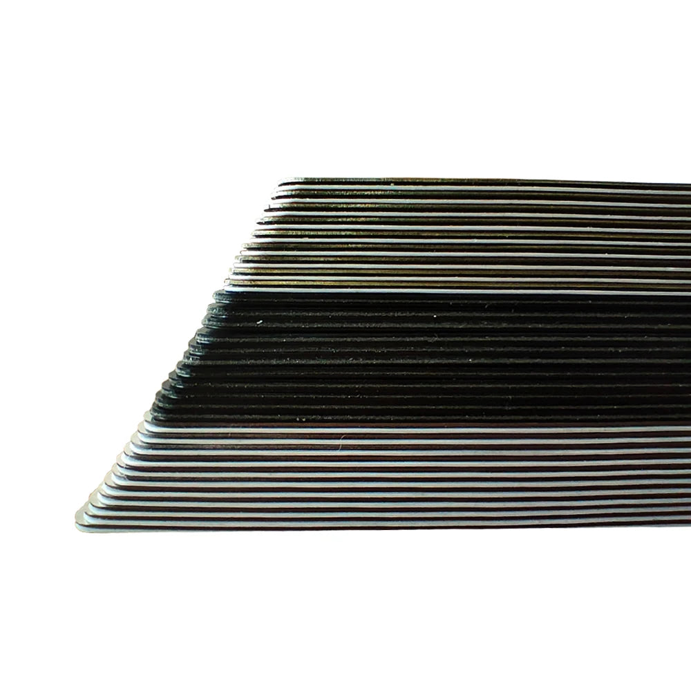 15 Pieces 13.56MHZ 215 Chip Blank Metal and PVC Hybrid NFC Social Identification/Access Control/Business Card