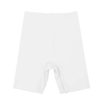 Seamless High-Waist Tummy Control Boyshorts for Women - Ice Silk Hip Lift Underwear