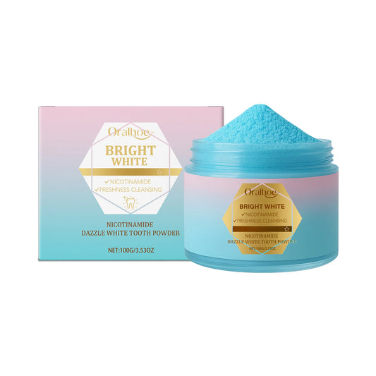 Niacinamide Toothpaste for Plaque Removal, Stain Reduction, Cavity Repair, and Breath Freshening with Lasting Whitening Effects