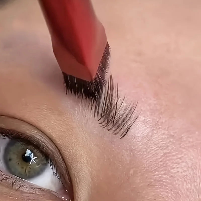 Stereoscopic Eyebrow Brush for Precision Application and Brow Makeup Enhancement