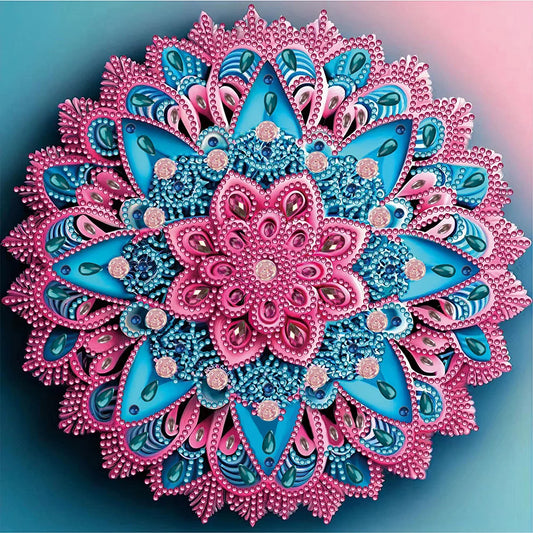 NEW Mandara 5D DIY Partial Special Shaped Drill Diamond Painting Kit Diamond Mosaic Rhinestone Home Wall Decoration