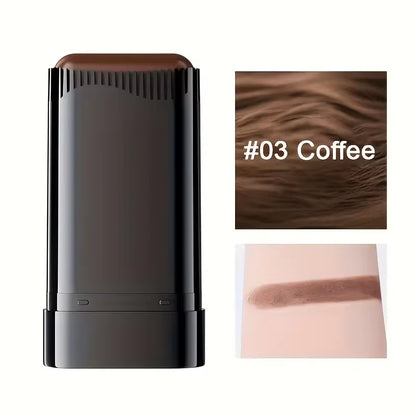 Hair Color Touch-Up Stick - Temporary Coverage for Gray Roots, Available in 3 Shades, Plant-Based Formula
