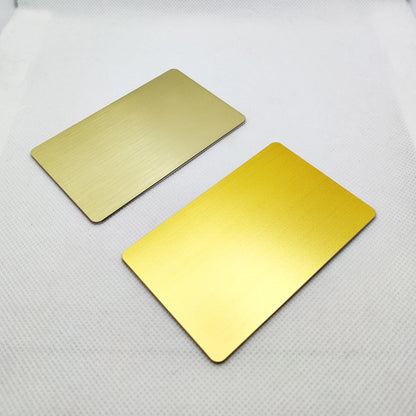 15 Pieces 13.56MHZ 215 Chip Blank Metal and PVC Hybrid NFC Social Identification/Access Control/Business Card