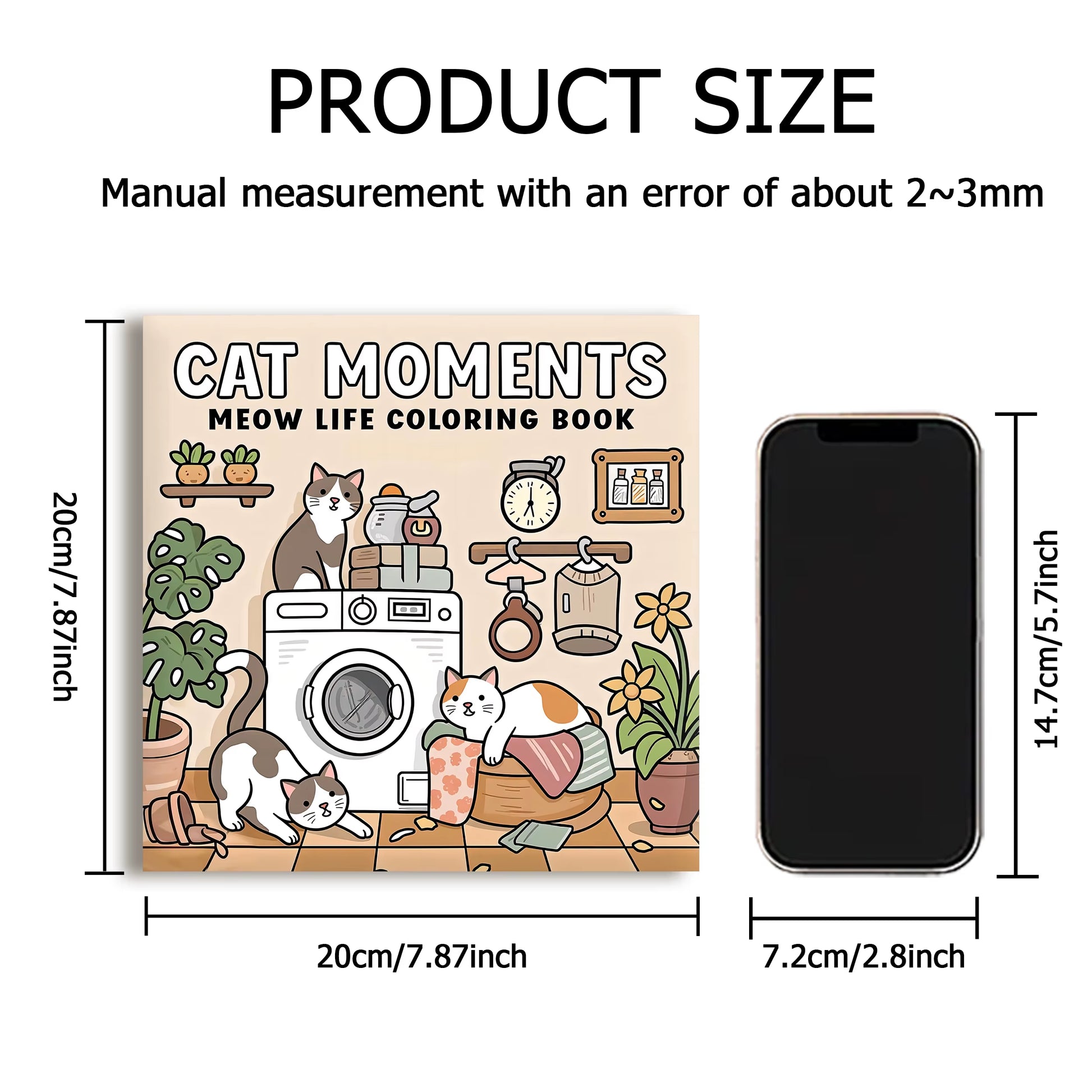 CAT MOMENTS: A Bold and Easy Patterns Coloring Book for Adults - Ideal Gift for Celebrations and Birthdays