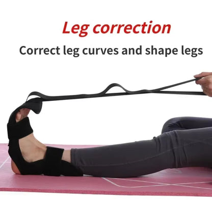 Yoga Leg Stretching and Flexibility Band for Rehabilitation and Foot Care