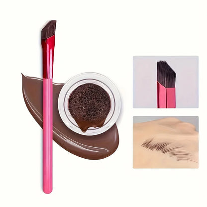 Stereoscopic Eyebrow Brush for Precision Application and Brow Makeup Enhancement