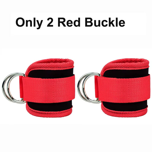 Professional Resistance Band Set with Ankle Straps for Fitness and Yoga - Elastic Exercise Equipment for Men and Women